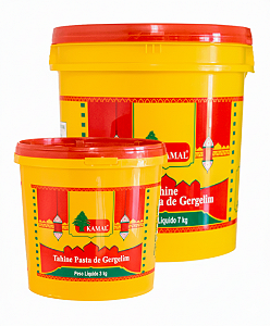TAHINE Pasta de Gergelim Balde 17KG- Kamal