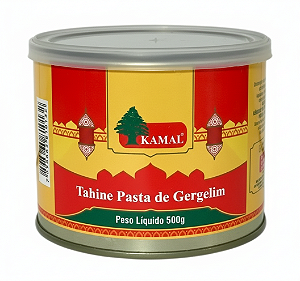 TAHINE Pasta de Gergelim Balde lata 500g - Kamal