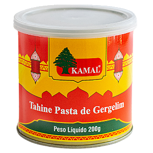 TAHINE Pasta de Gergelim Balde lata 200g - Kamal