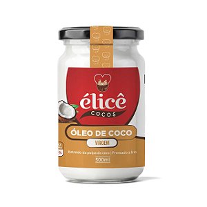 Óleo de Coco VIRGEM - 500ml - Élicê Coco