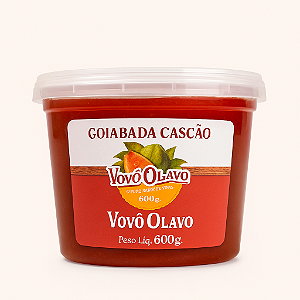 Goiabada Cascão Vovô Olavo 600g – Cremosa em Pote Prático