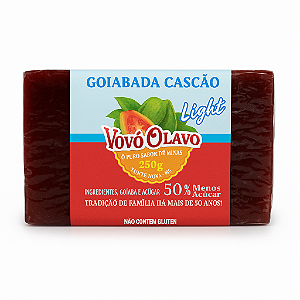 Goiabada Cascão Light Vovô Olavo 250g – Barra  Mineira