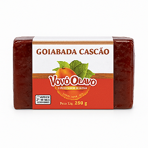 Goiabada Cascão Vovô Olavo 250g – Sabor Tradicional de Minas | 100% Artesanal