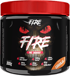 Pré Treino FIRE Laranja 300g