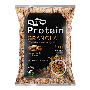 Granola P&P Protein Vegana Proteica Proteina 400g