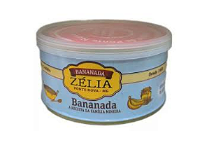 Bananada Sem Açúcar Cremosa Zélia 400g Lata