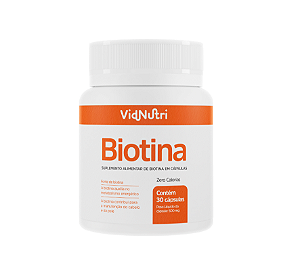 Biotina 100% IDR - VIDNUTRI