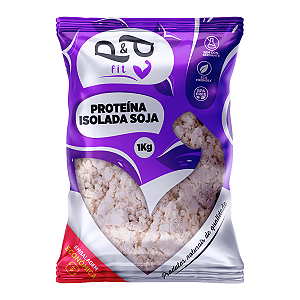 Proteína Isolada de Soja Pura em Pó 1Kg - P&P