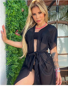 Saida de Praia Kimono