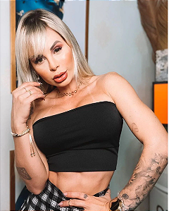 Top Cropped Faixa com Bojo