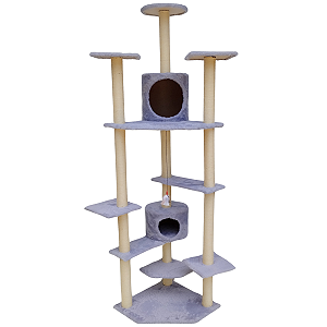 Arranhador Torre De Gatos Toca Grande Poste Sisal De Luxo