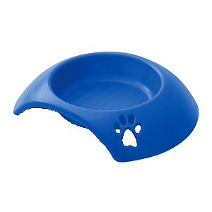 Comedouro Simples Pequeno para Gatos 100ml Tigela Pote Água Comida Pet
