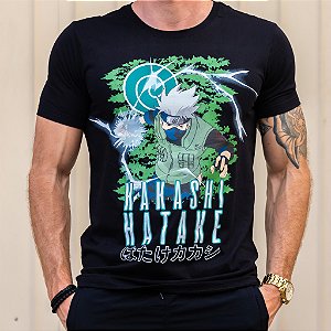 Camiseta Kakashi Hatake - Unissex