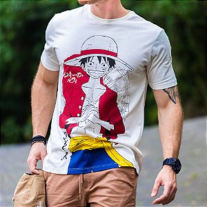 Camiseta Monkey D. Luffy - One Piece - Unissex
