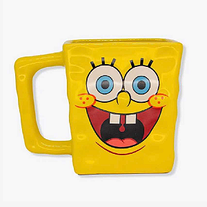 Caneca Bob Esponja 450ml - Zona Criativa