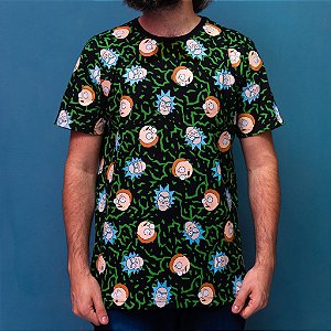 Camiseta Rick and Morty - Unissex