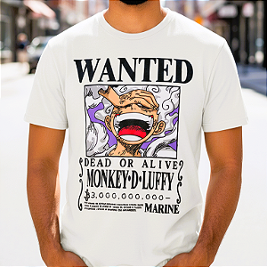 Camiseta One Piece Cartaz - Unissex