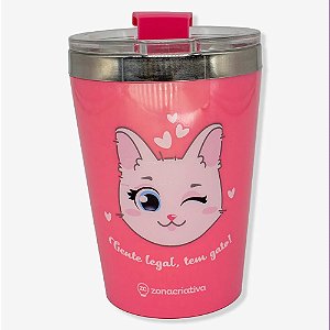 Copo Térmico - I Love Cats - 300ml