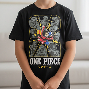 Camiseta Grupo - One Piece