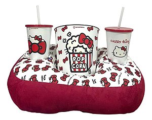 Kit Almofada Porta Pipoca - Hello Kitty