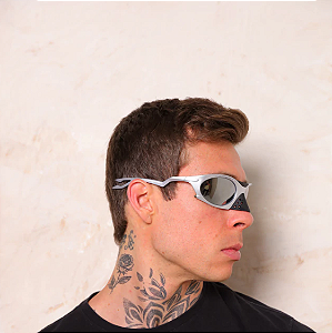 ÓCULOS - EAGLE OWL - PRATA - ESPELHADO PRATA