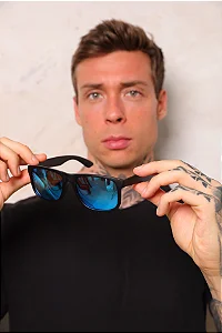 D'ULÉ - PRETO - AZUL POLARIZADO