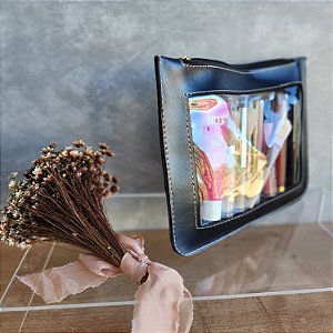 Makeup Bag - Slim - Preta