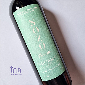 Vinho Tinto Petit Verdot 2020 Sozo