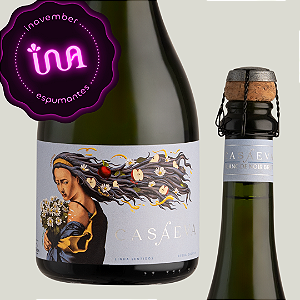 Espumante Brut Blanc de Noir Champenoise Casa Eva