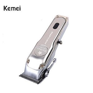 Máquina de cortar cabelo profissional  - Kemei KM 1996