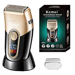 Máquina de barbear -  Kemei shaver KM 3209