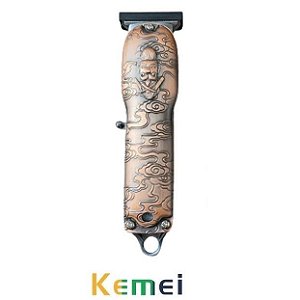 Máquina de acabamento profissional - Kemei KM 3708
