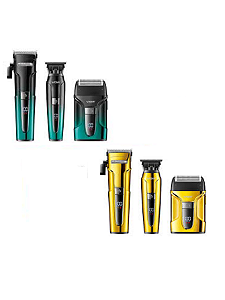 Kit 3 Maquinas Corte Acabamento Shaver Profissional VGR V694