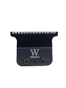 Lamina Aco Inoxidavel Wmark 2048 Dupla DLC Preto Acabamento