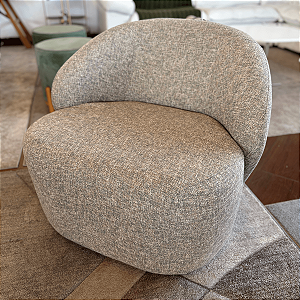 Poltrona  para sala Zoe giratória