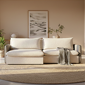 Sofá Cama Casal Hype em Linho