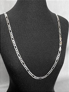 Corrente Grumet 3x1 em Prata 925 Italiana 4,8mm 60cm