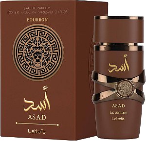Perfume Árabe Masculino Asad Bourbon Lattafa 100ml Eau de Parfum Original