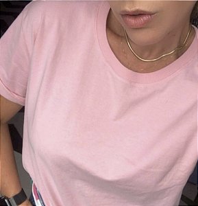 BLUSA VERANO ROSA - 100% Algodão