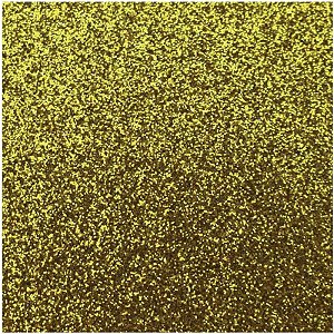 Placa em EVA com Glitter 60x40cm - Ouro 2mm - MAKE+