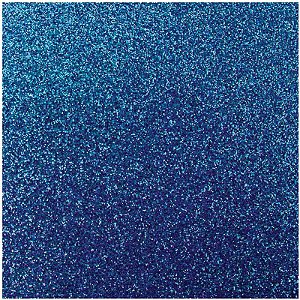 Placa em EVA com Glitter 60x40cm - Azul Escuro 2mm - MAKE+