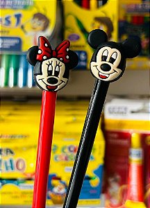 Caneta Esferográfica Fofa - Minnie / Mickey - Importada
