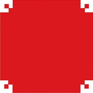 Papel Camurça 40x60cm - Vermelho - V.M.P.
