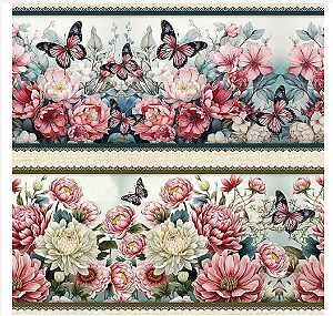Tricoline digital Borboletario (0,55cm x 1,50)