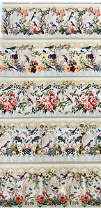 Tricoline digital Floral Bird (0,55cm)