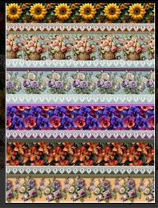 Tricoline digital barrados Coloridos(0,55cm x 1,50 de largura)