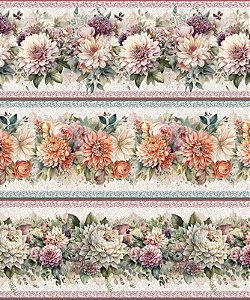 Tricoline digital Flores do Canpo (0,68cm x 1,50 de largura)