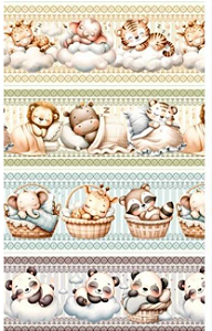Tricoline digital Infantil , Sonequinha (0,92cm x 1,50 de largura)