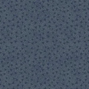 Tricoline neutro Triângulos Azul marinho (0,50cm x 1,50 de largura)