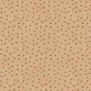 Tricoline neutros Triângulos Caramelo (0,50cm x 1,50 de largura)